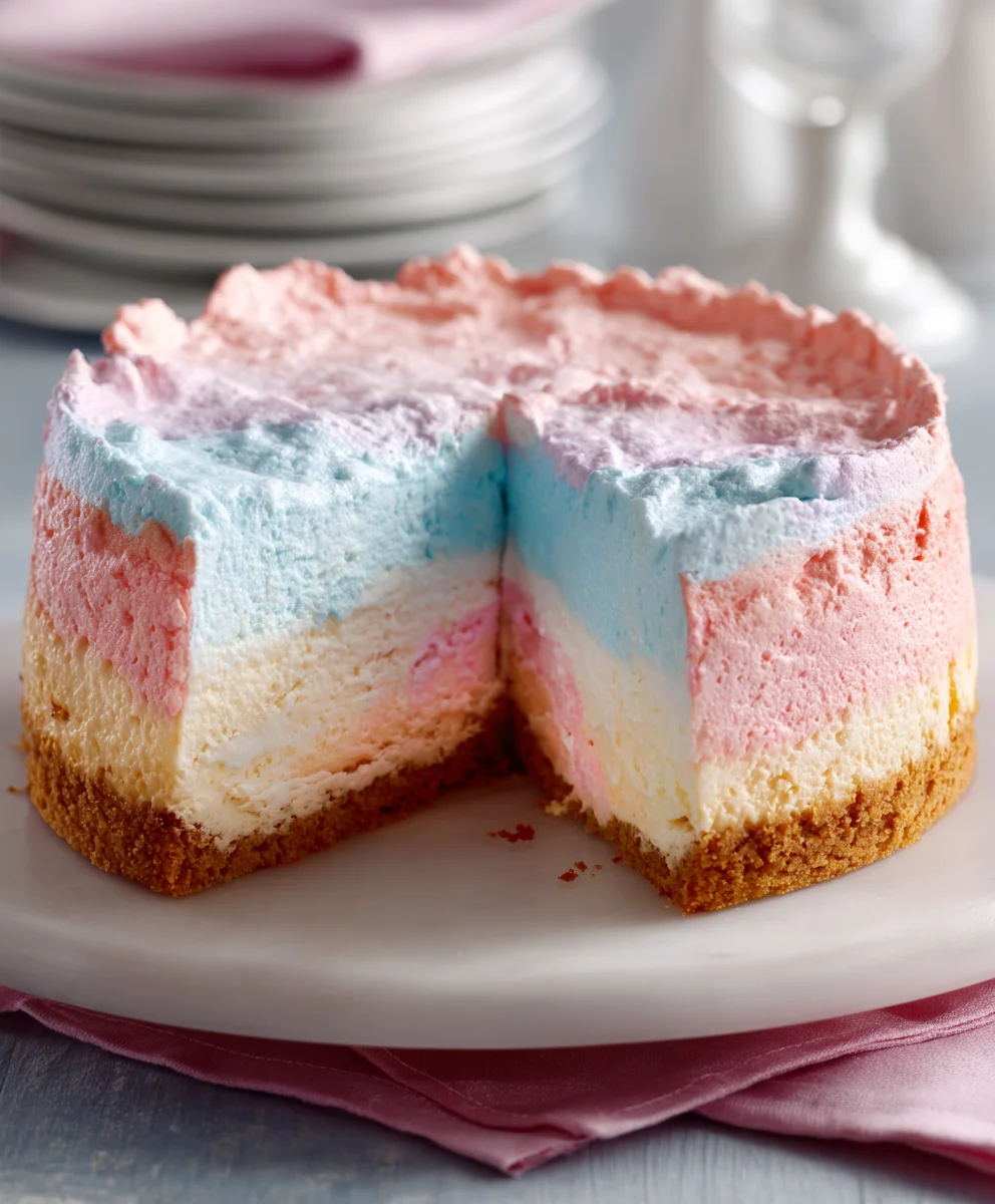 Cotton Candy Cheesecake Recipe: Sweet, Fluffy & Fun!