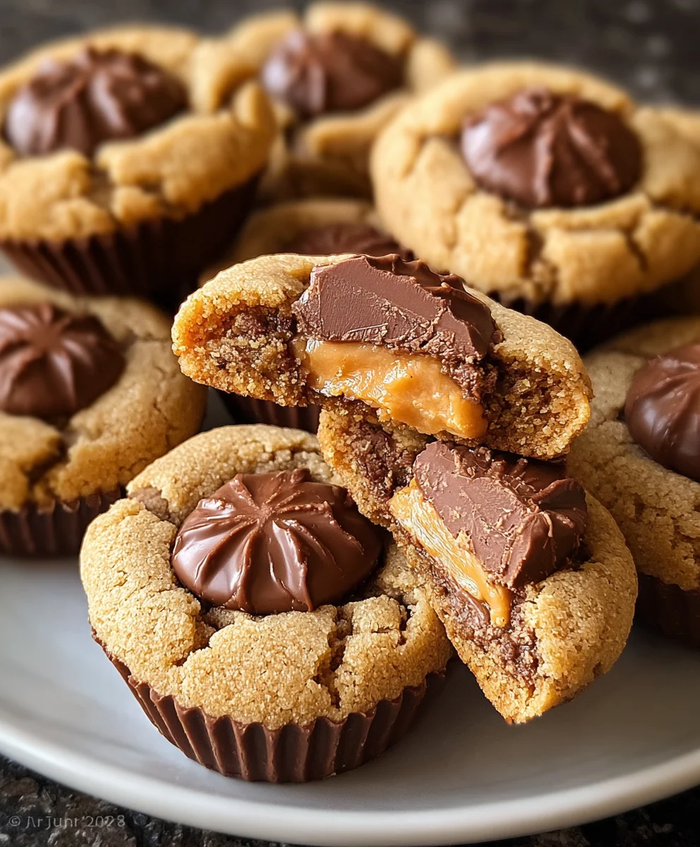 Best Reese's Peanut Butter Cup Cookies Recipe Ever!