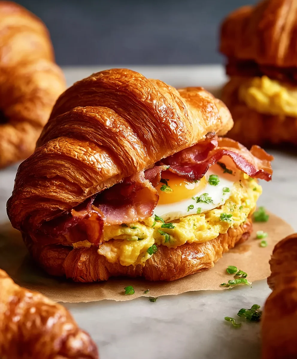 Ultimate Croissant Breakfast Sandwich Recipe: Start Your Day Right!