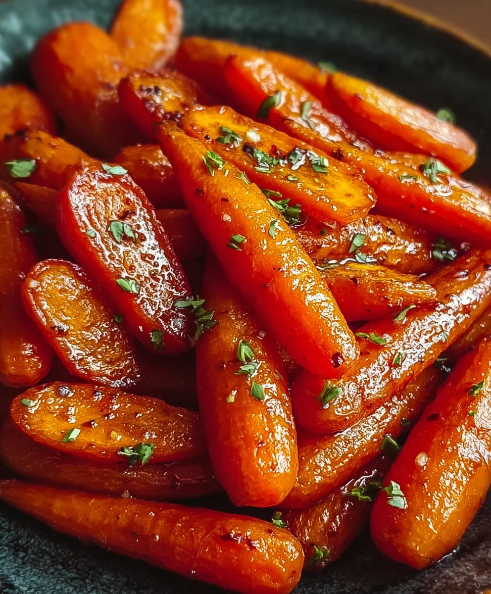 Sweet Candied Carrots