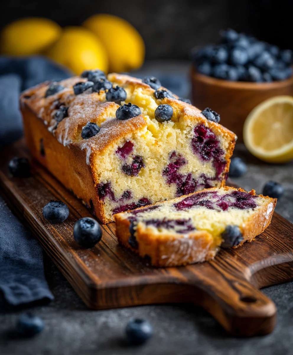 Easy Sweet Lemon Blueberry Bread: A Perfect Anytime Treat!