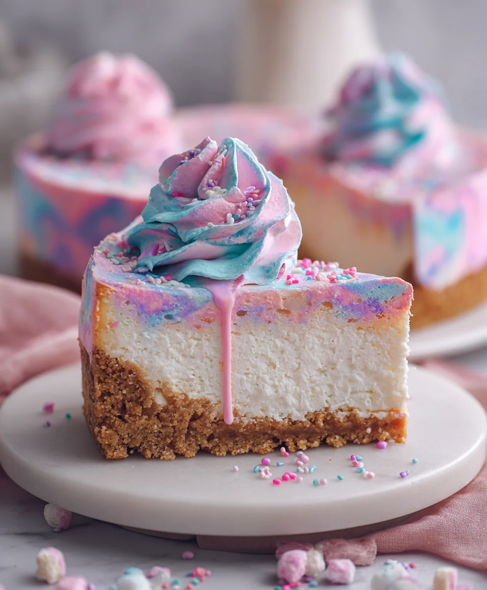 Cotton Candy Cheesecake Recipe: Sweet, Fluffy & Fun!
