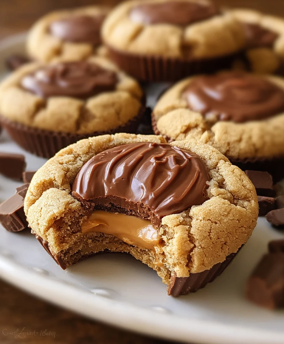 Best Reese's Peanut Butter Cup Cookies Recipe Ever!