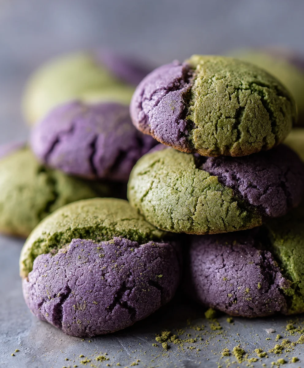 Matcha Ube Cookies: Vibrant, Chewy, & Irresistible Recipe