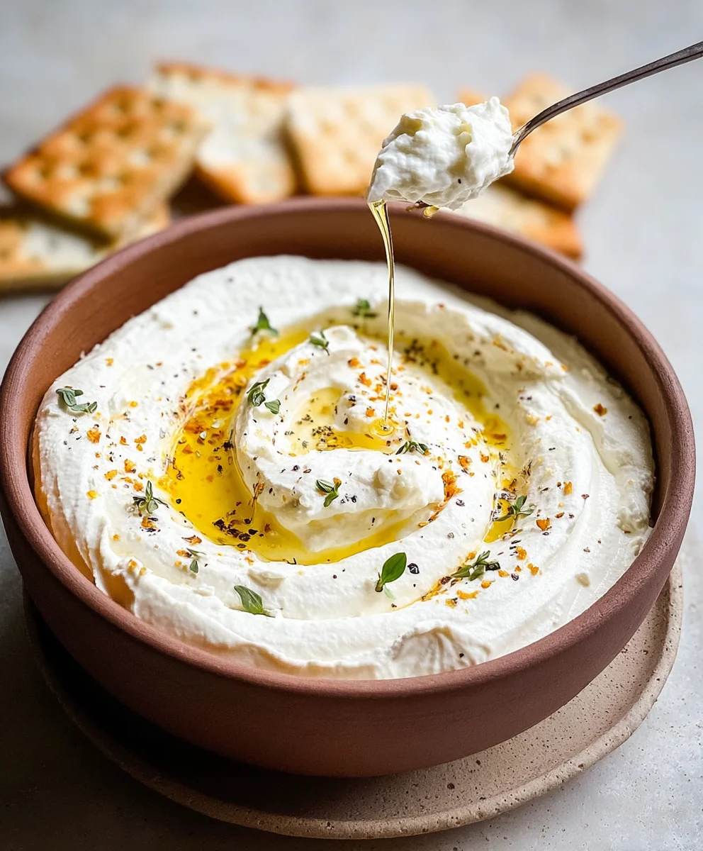 Whipped Feta Honey Dip: Creamy, Sweet, & Savory Appetizer