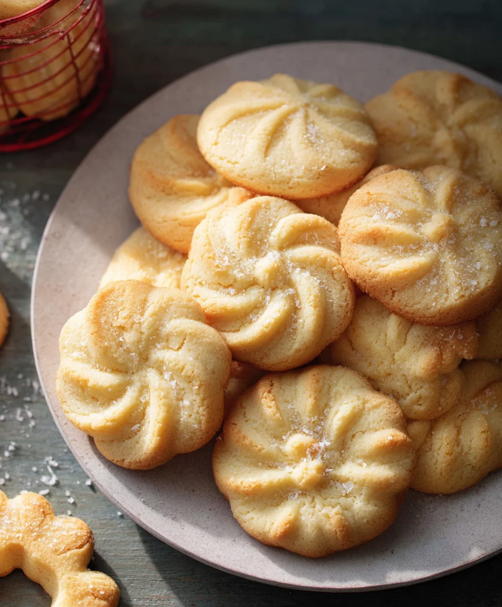 Melt-in-your-mouth Danish Butter Cookies Recipe