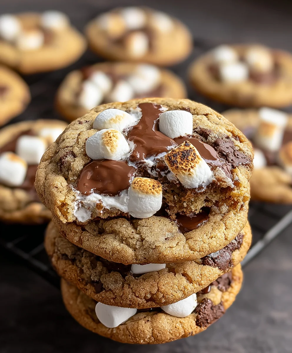 S'mores Cookies and Cream Cookie Recipe