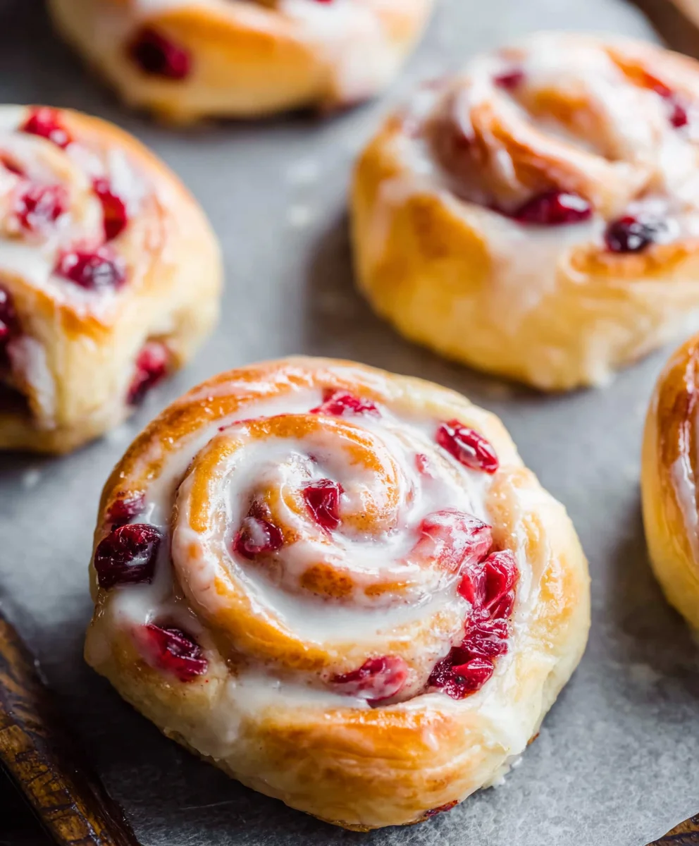 Cranberry Orange Sweet Rolls: Perfect Holiday Brunch!