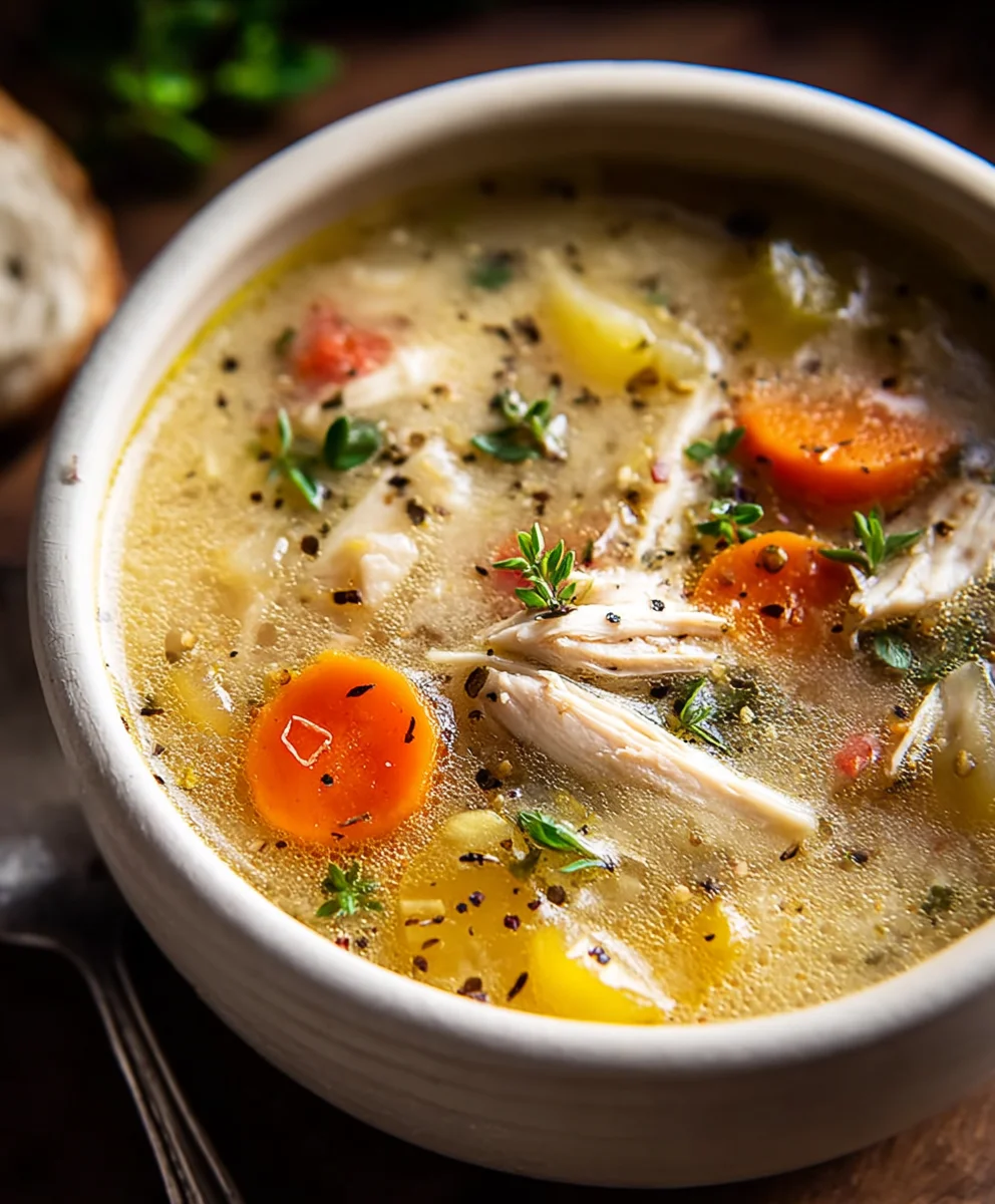 Easy Leftover Turkey Soup - Delicious & Quick Recipe