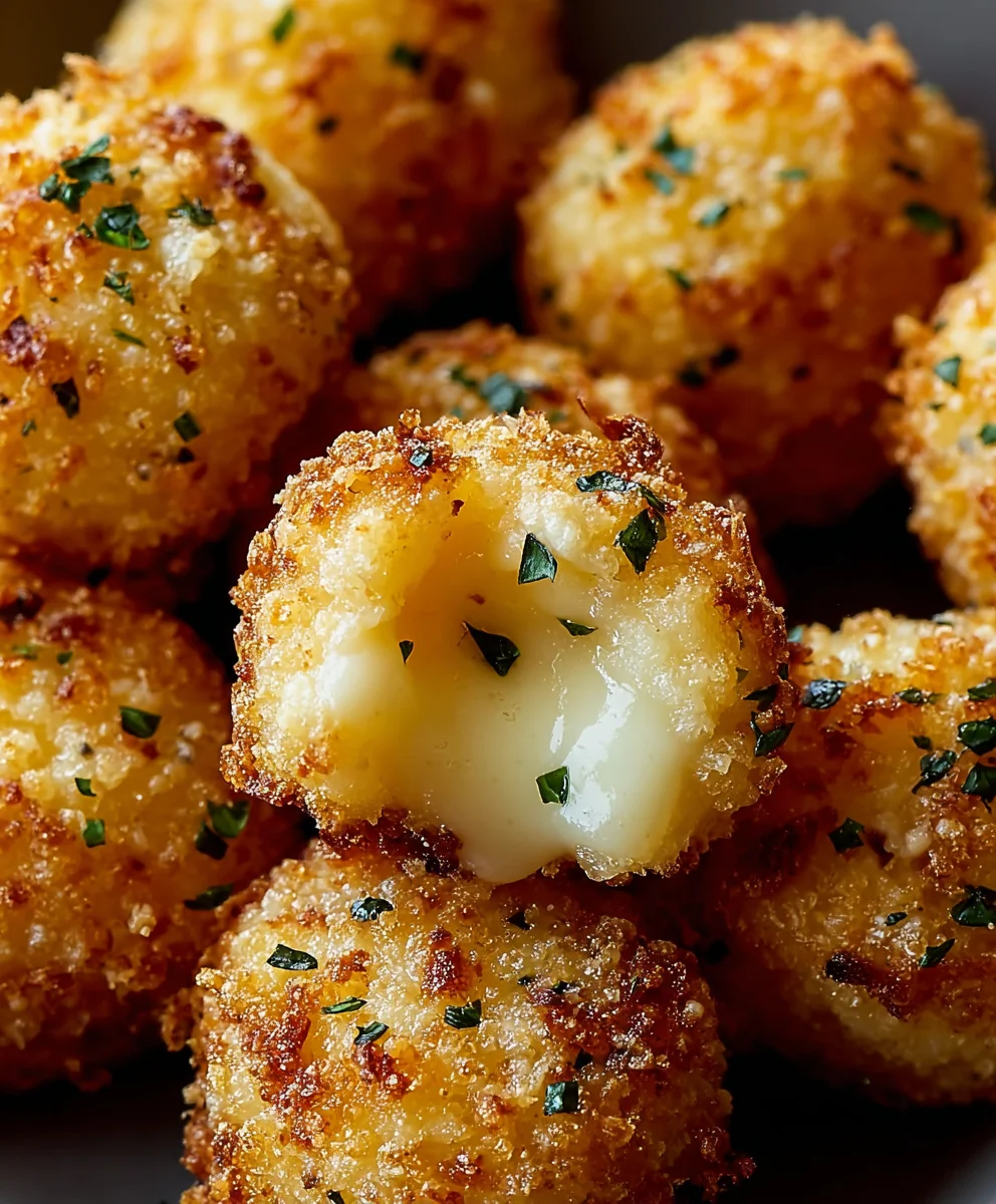 Cheesy Parmesan Mozzarella Bites-Easy Recipe