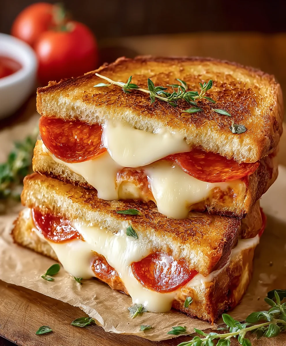 Pizza Grilled Cheese: The Ultimate Comfort Food Mashup!