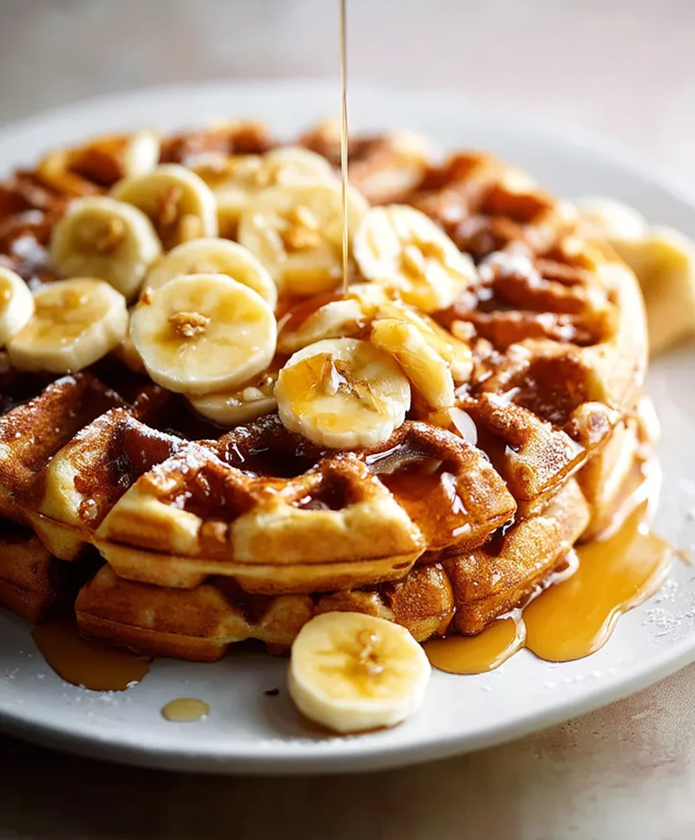 Best Banana Waffles Recipe: Fluffy & Easy Breakfast!