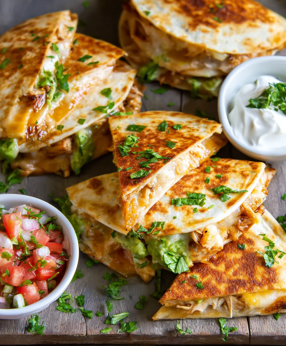 Easy Mini Chicken Quesadillas- Quick & Tasty Recipe