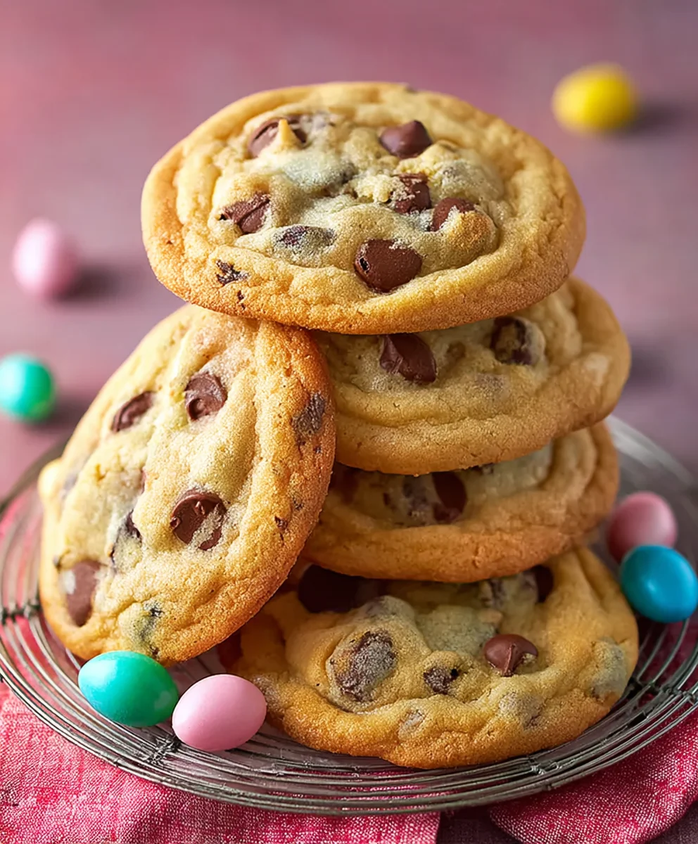 Easter Chocolate Chip Cookies-The Best Recipe