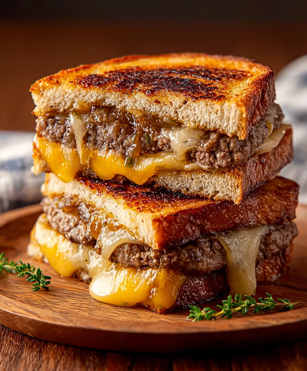 Classic Beef Patty Melt Recipe- Easy & Delicious