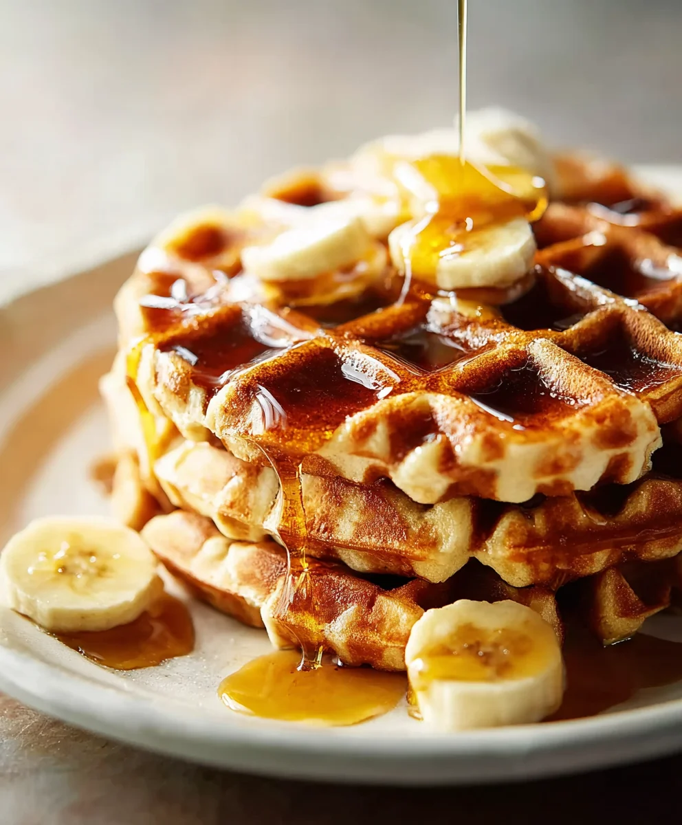 Best Banana Waffles Recipe: Fluffy & Easy Breakfast!