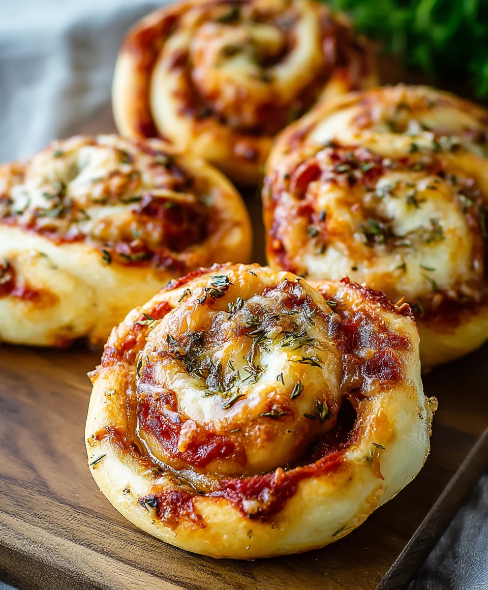 Easy Pizza Pinwheels - Delicious Beef & Cheese Rolls