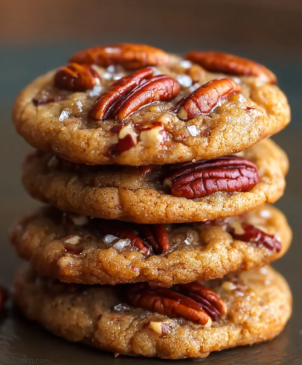 Pecan Pie Cookies-Irresistible Nutty Sweet Treats