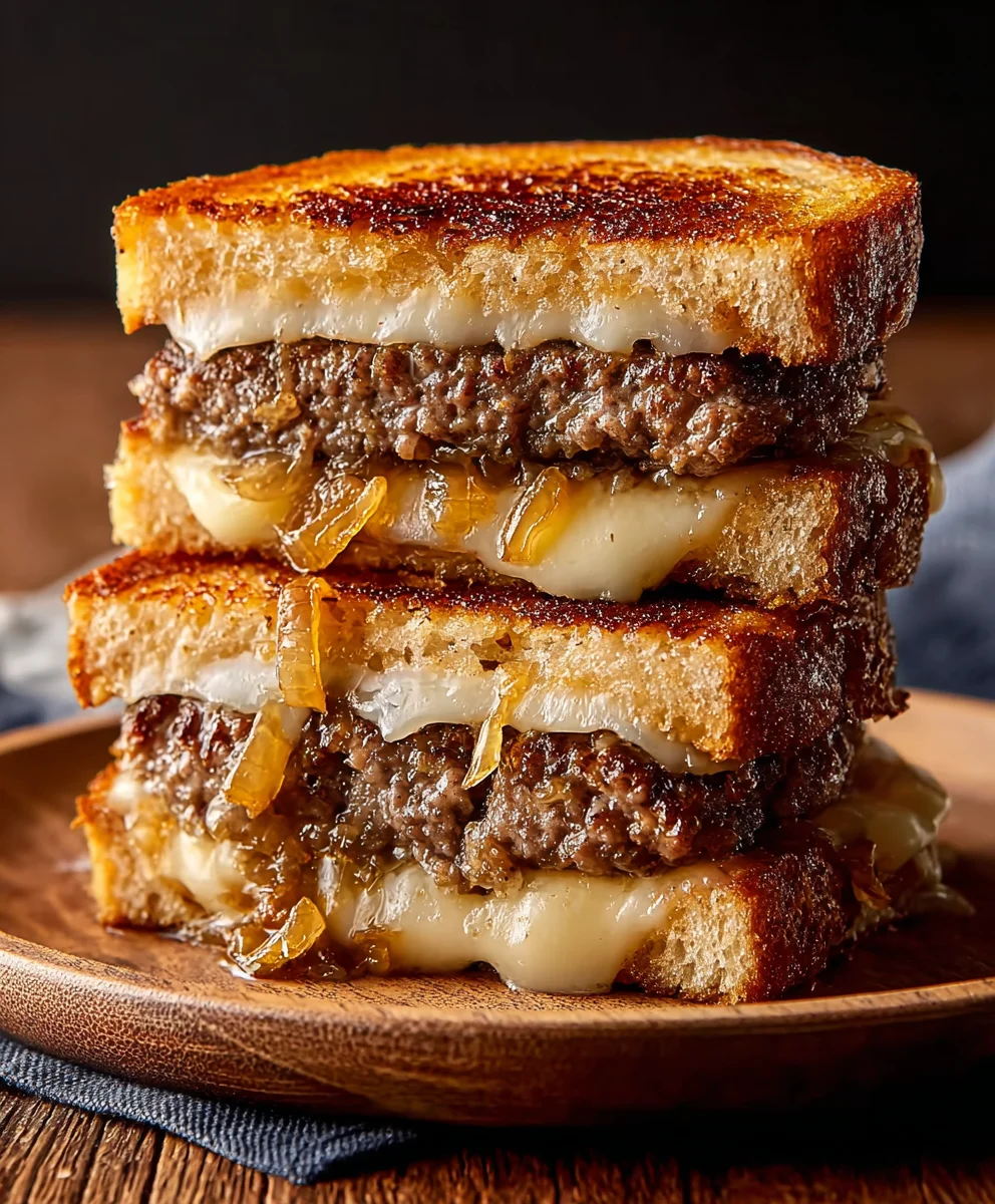 Classic Beef Patty Melt Recipe- Easy & Delicious