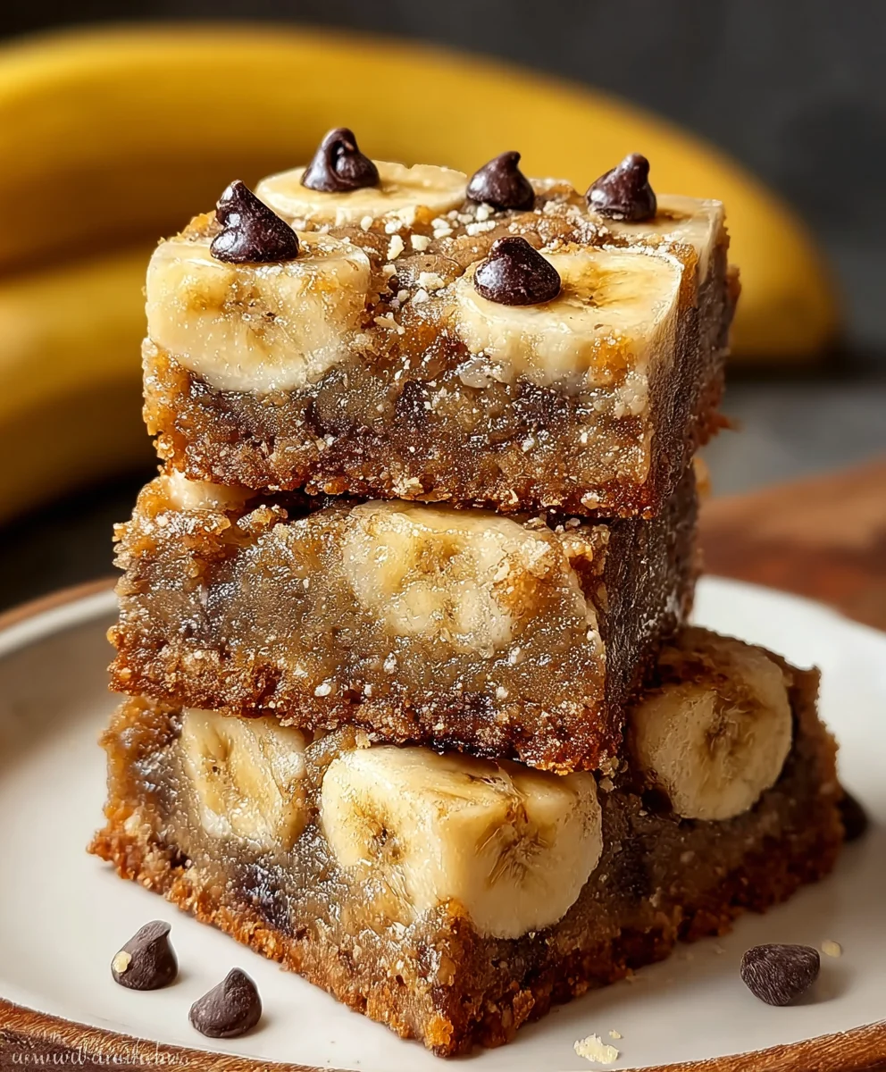 Easy Banana Bars - Delicious & Moist Dessert