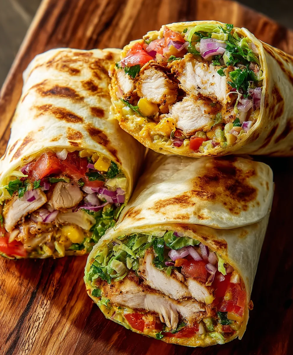 Zesty Southwest Chicken Wraps: Quick & Easy Recipe!