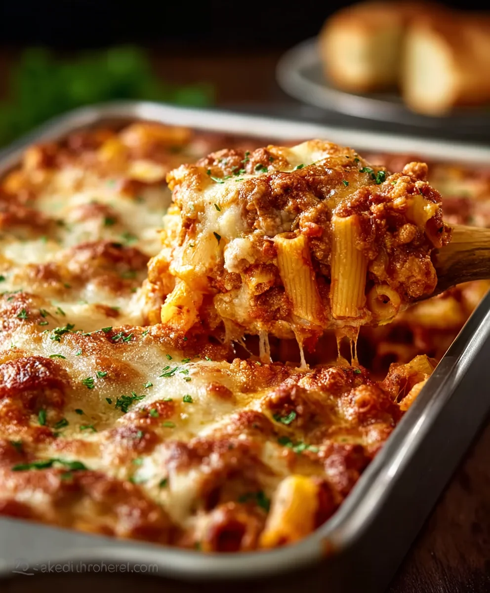 Easy Baked Ziti Recipe-The Ultimate Comfort Food