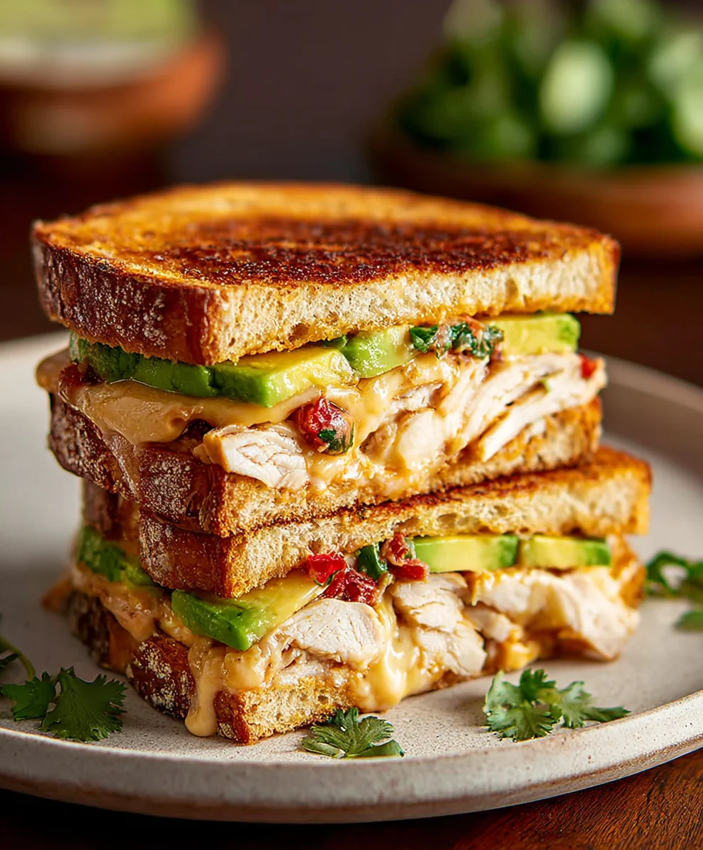 Chipotle Chicken Avocado Melt- Flavorful & Easy Recipe