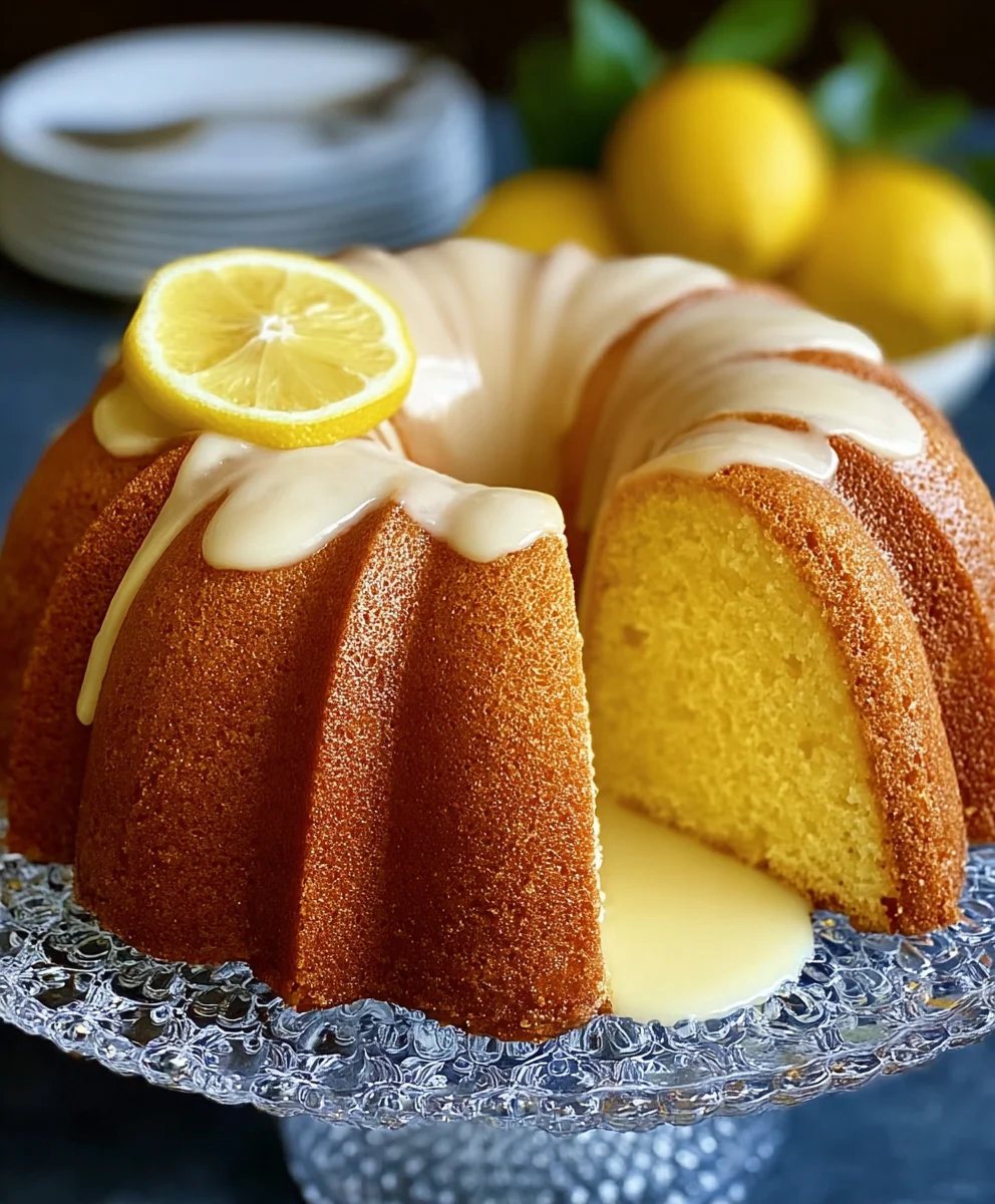 Perfect Lemon Bundt Cake: Light, Fluffy & Lemony Fresh!