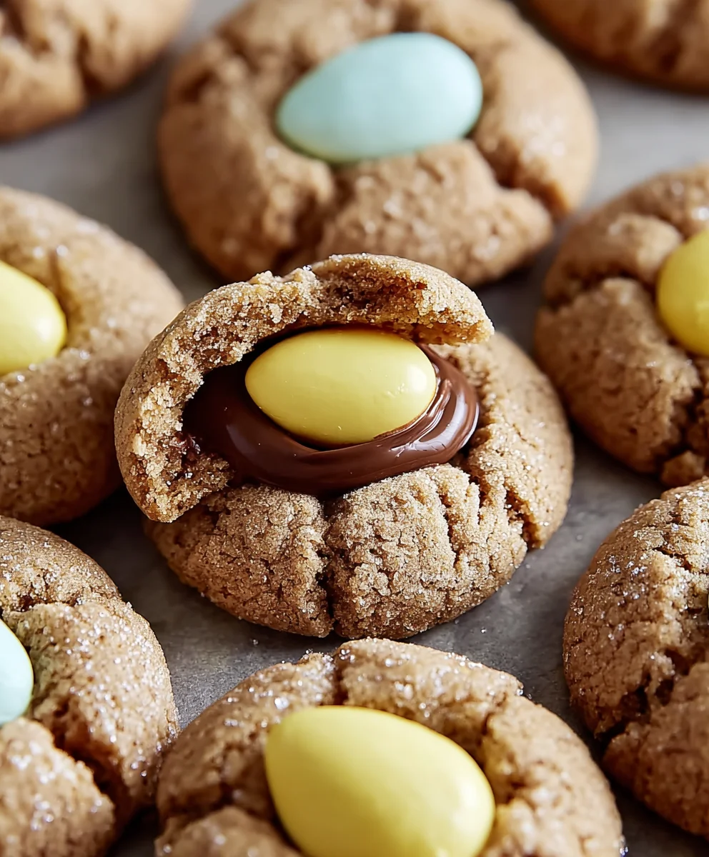 Cadbury Egg Kiss Cookies: Sweet & Easy Spring Dessert!