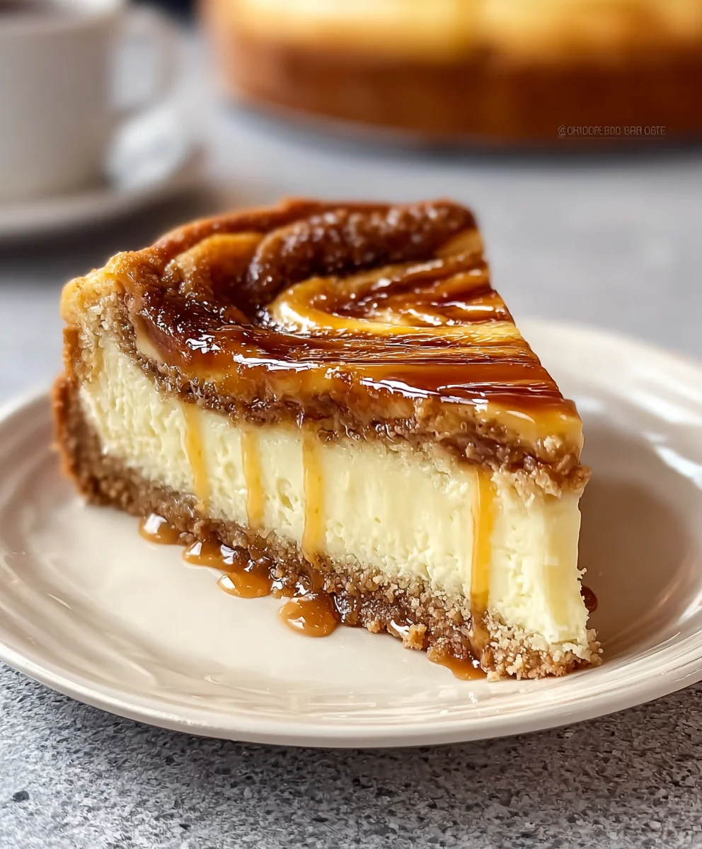 Decadent Honey Bun Cheesecake Recipe-Easy Dessert