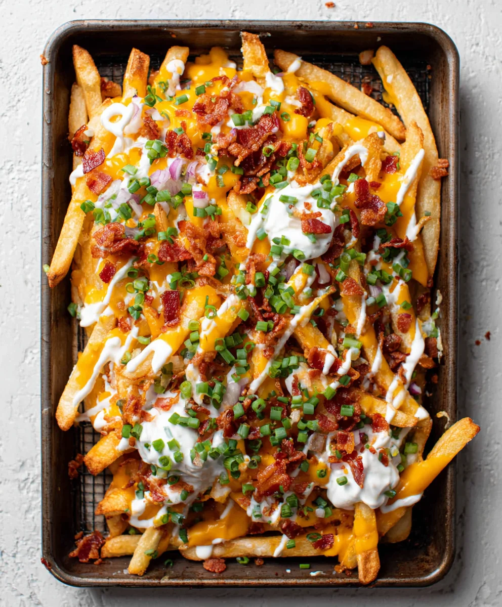 Best Loaded Fries Recipe - Easy & Delicious