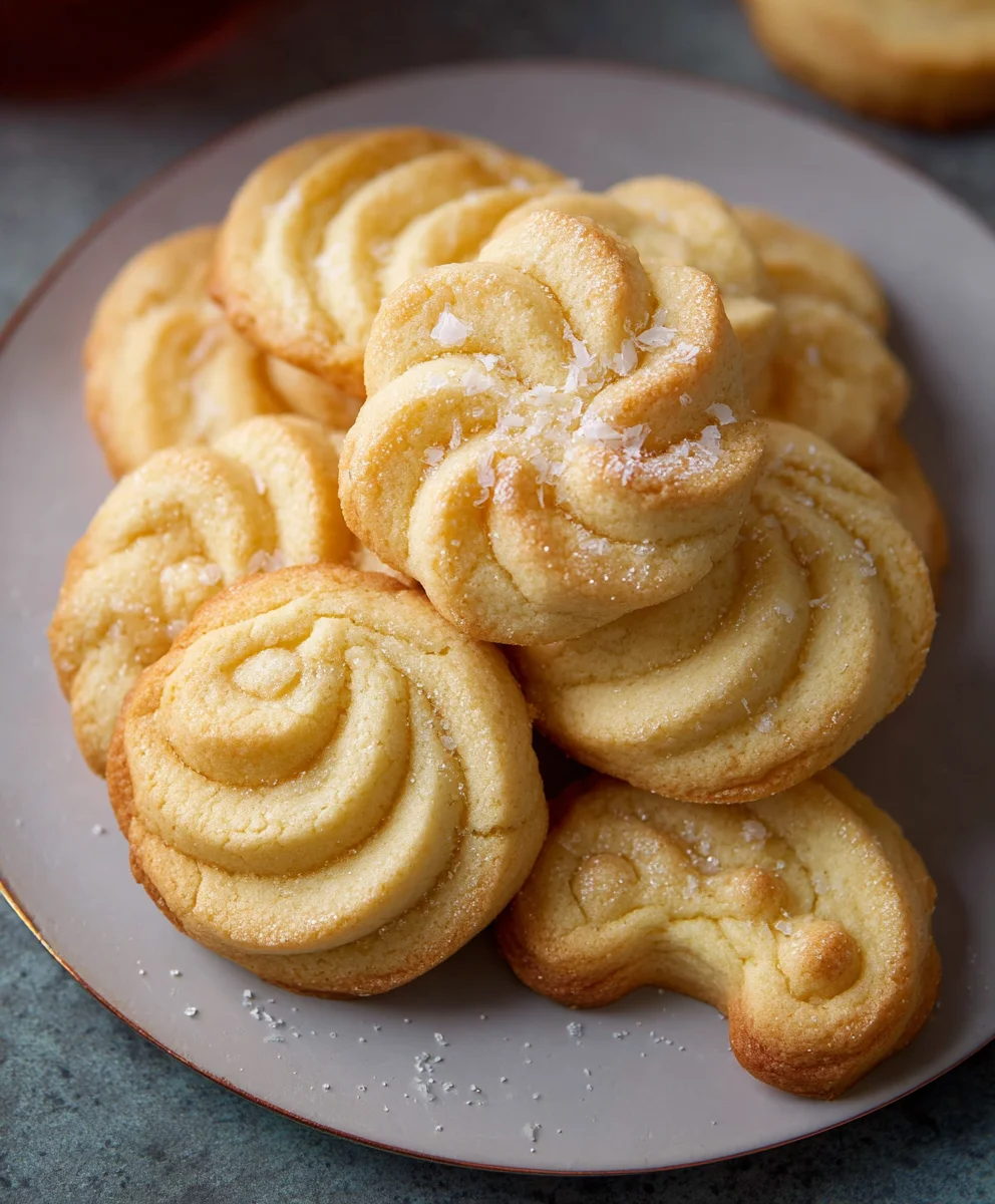 Melt-in-your-mouth Danish Butter Cookies Recipe