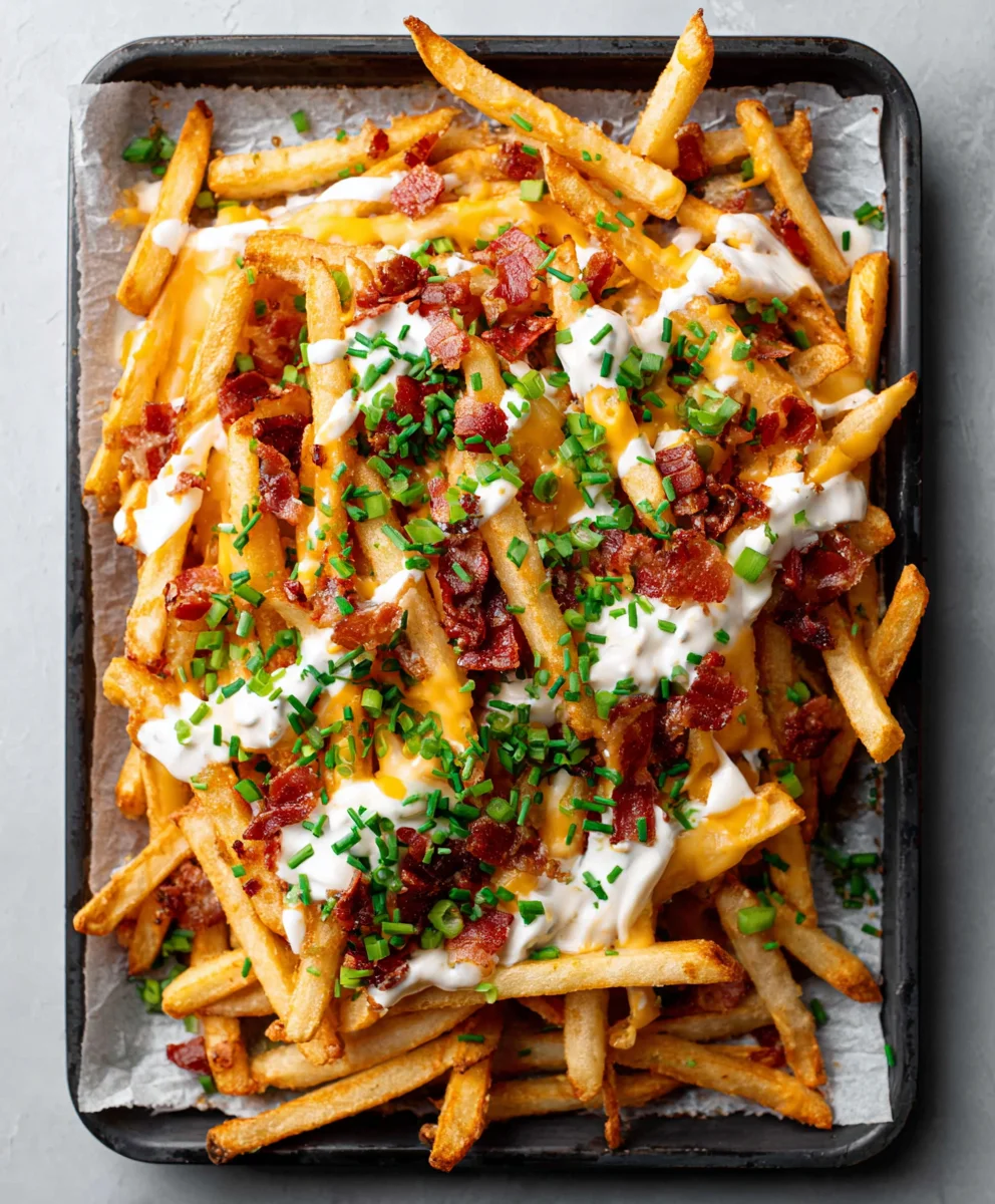 Best Loaded Fries Recipe - Easy & Delicious