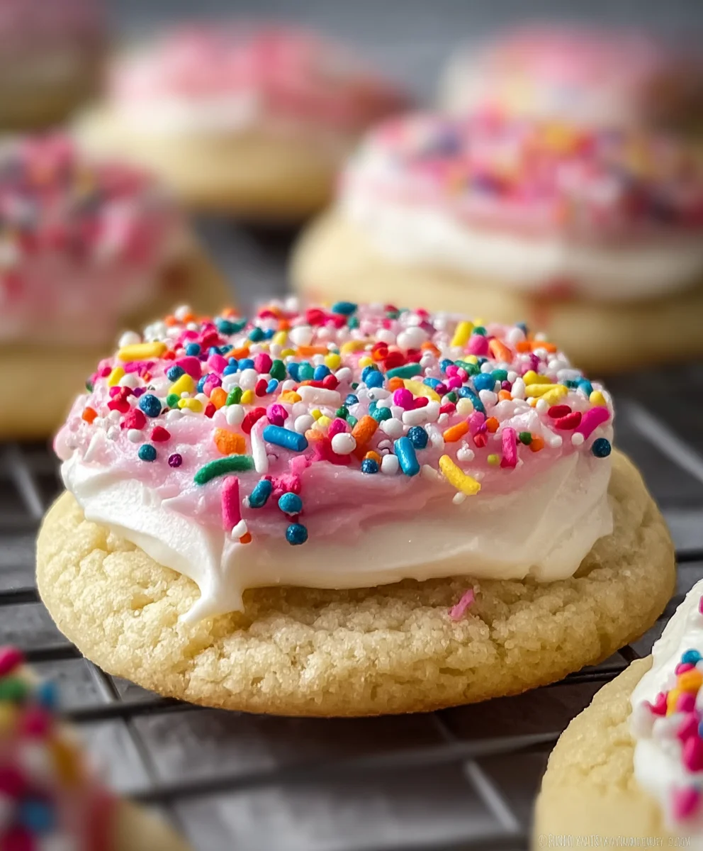 Soft Lofthouse Cookies- Easy Frosted Sugar Cookie Recipe