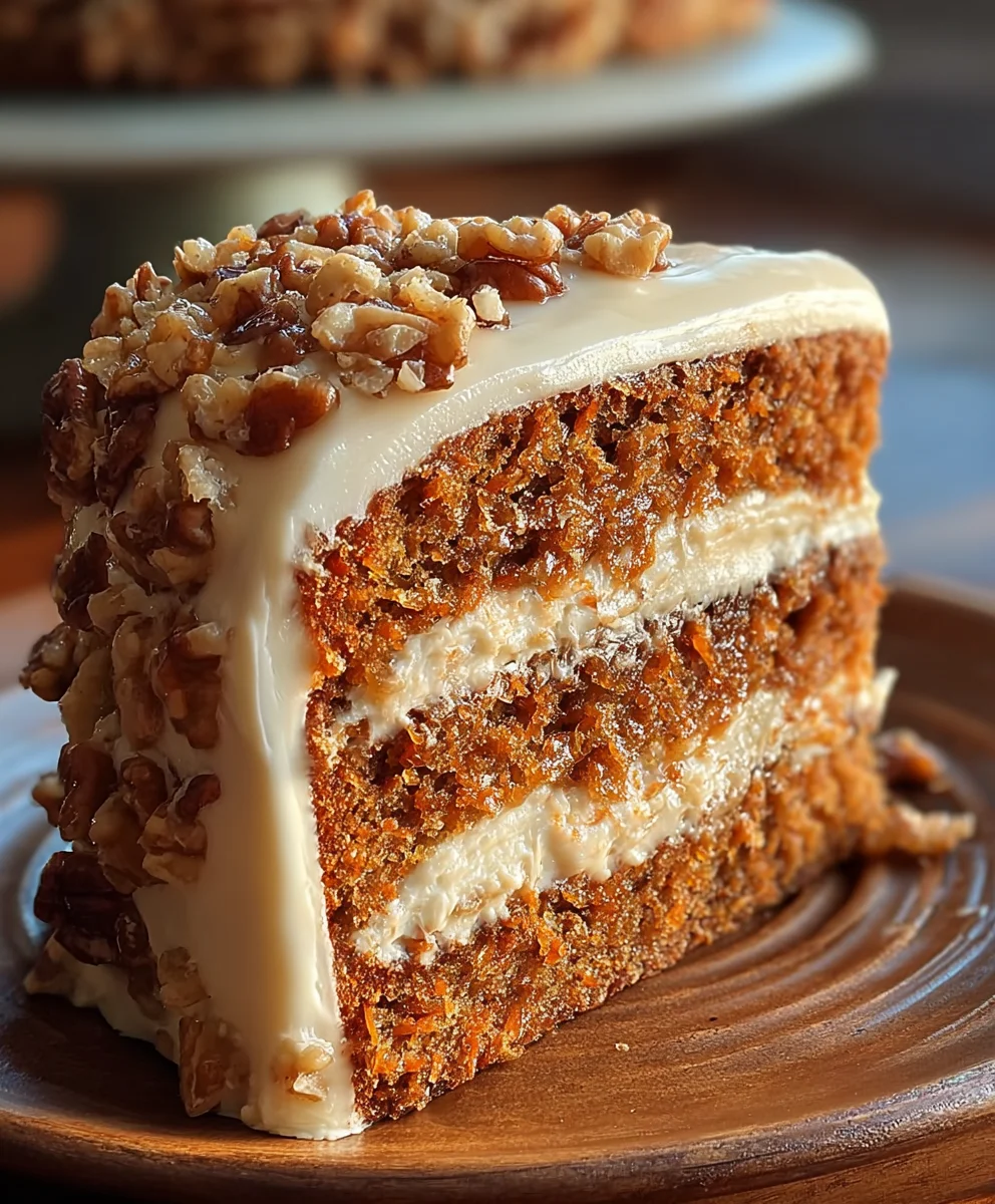 Honeybun Carrot Cake With Cheesecake Filling