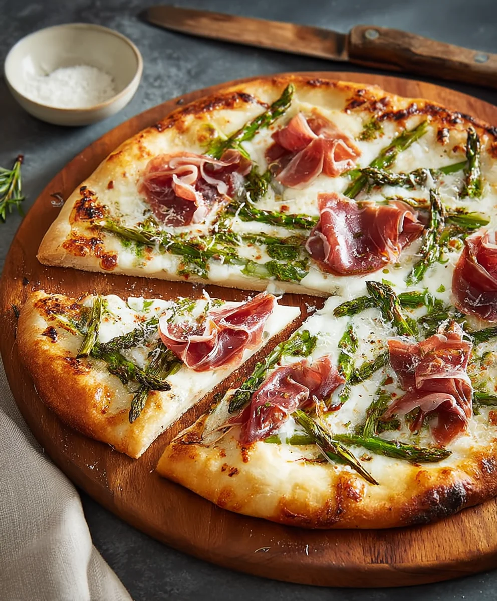 White Pizza with Beef Prosciutto - A Delicious Twist