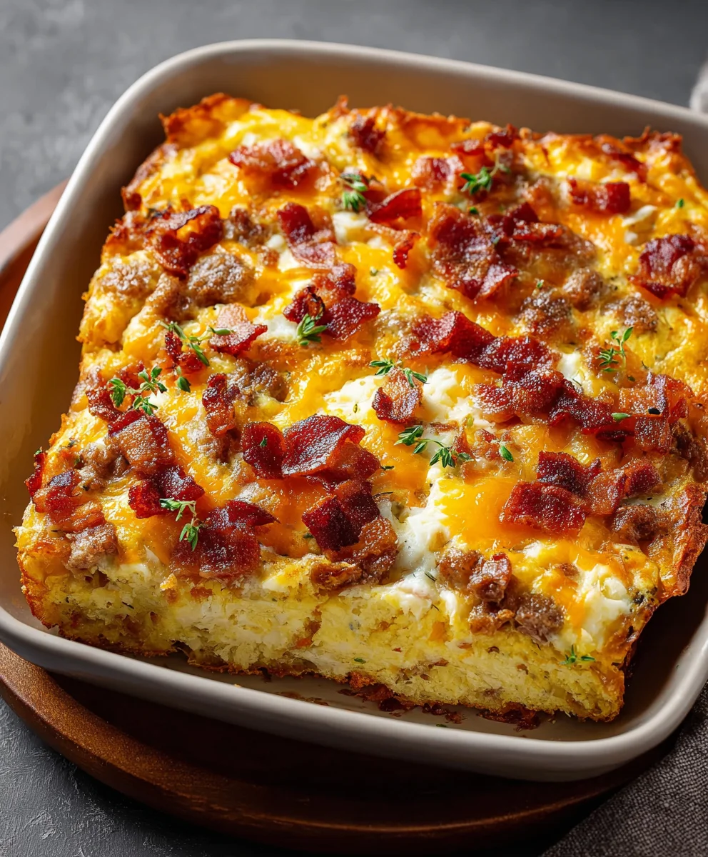 Best Crack Breakfast Casserole Recipe-Easy Make-Ahead