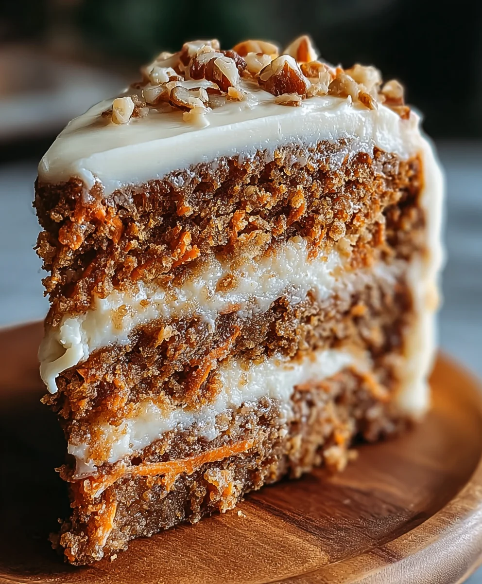 Honeybun Carrot Cake With Cheesecake Filling