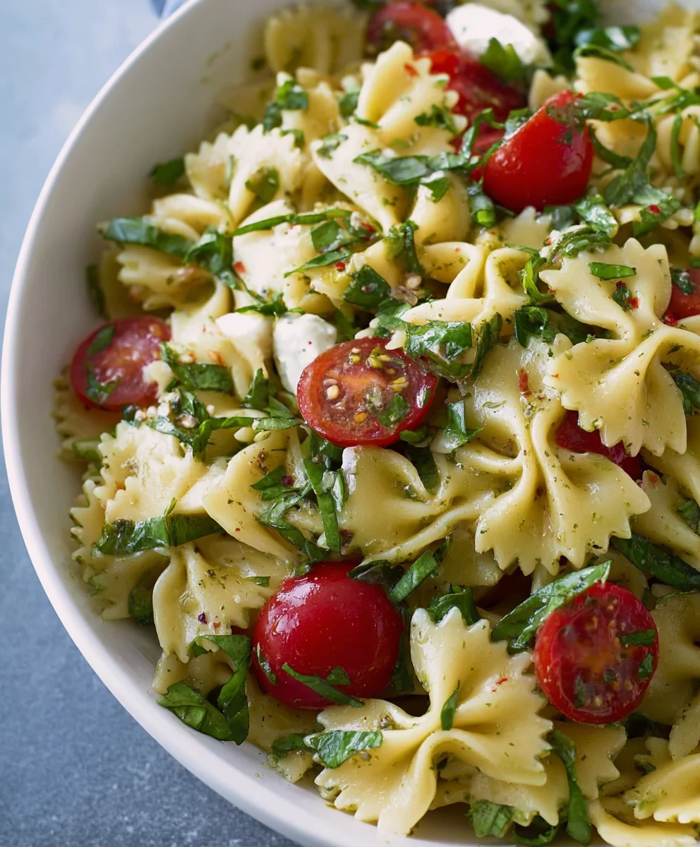 Easy Bow Tie Pasta Salad Recipe - Delicious & Quick