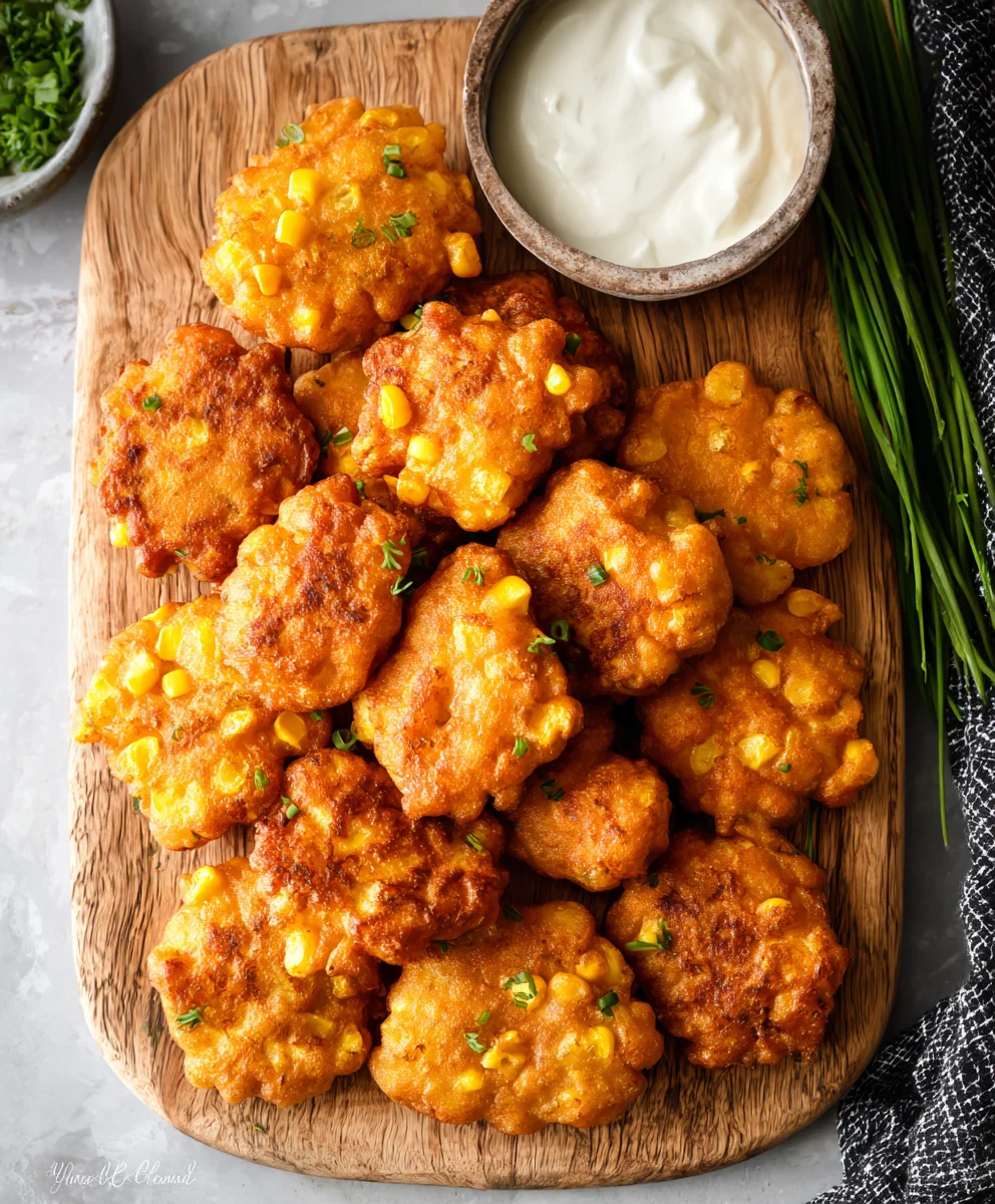 Classic Old Fashioned Corn Fritters - Crispy, Sweet & Easy!