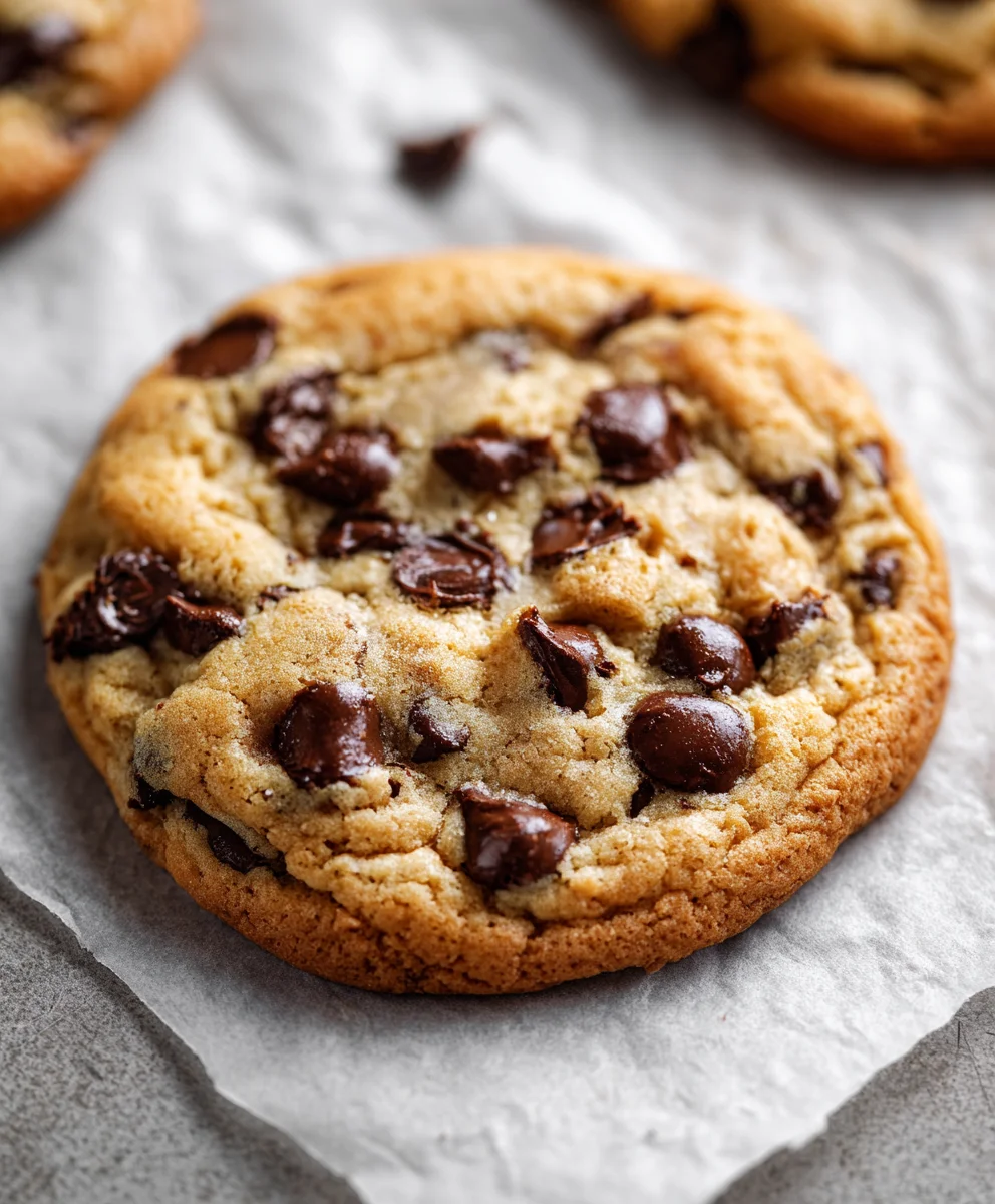 Bakery Style Chocolate Chip Cookie-Single Serve Perfection