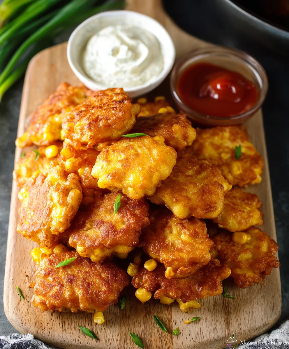 Classic Old Fashioned Corn Fritters - Crispy, Sweet & Easy!