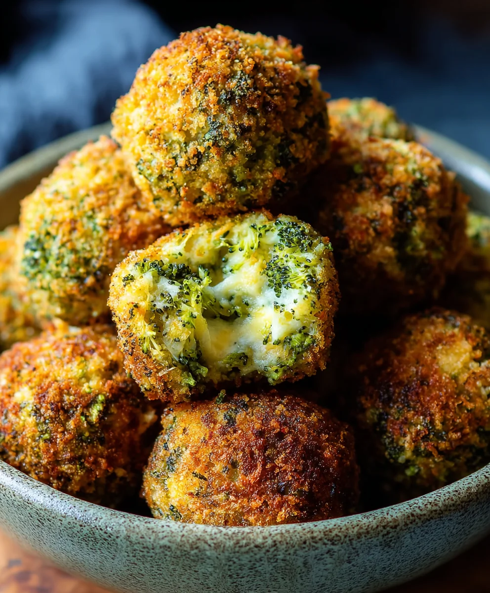 Easy Broccoli Cheese Balls Recipe- Delicious Appetizer