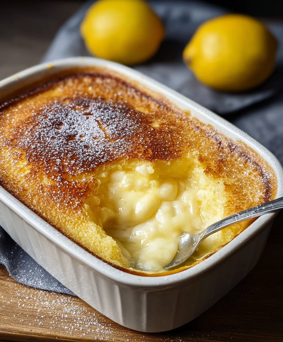 Jamie Oliver Self-Saucing Lemon Pudding Perfection
