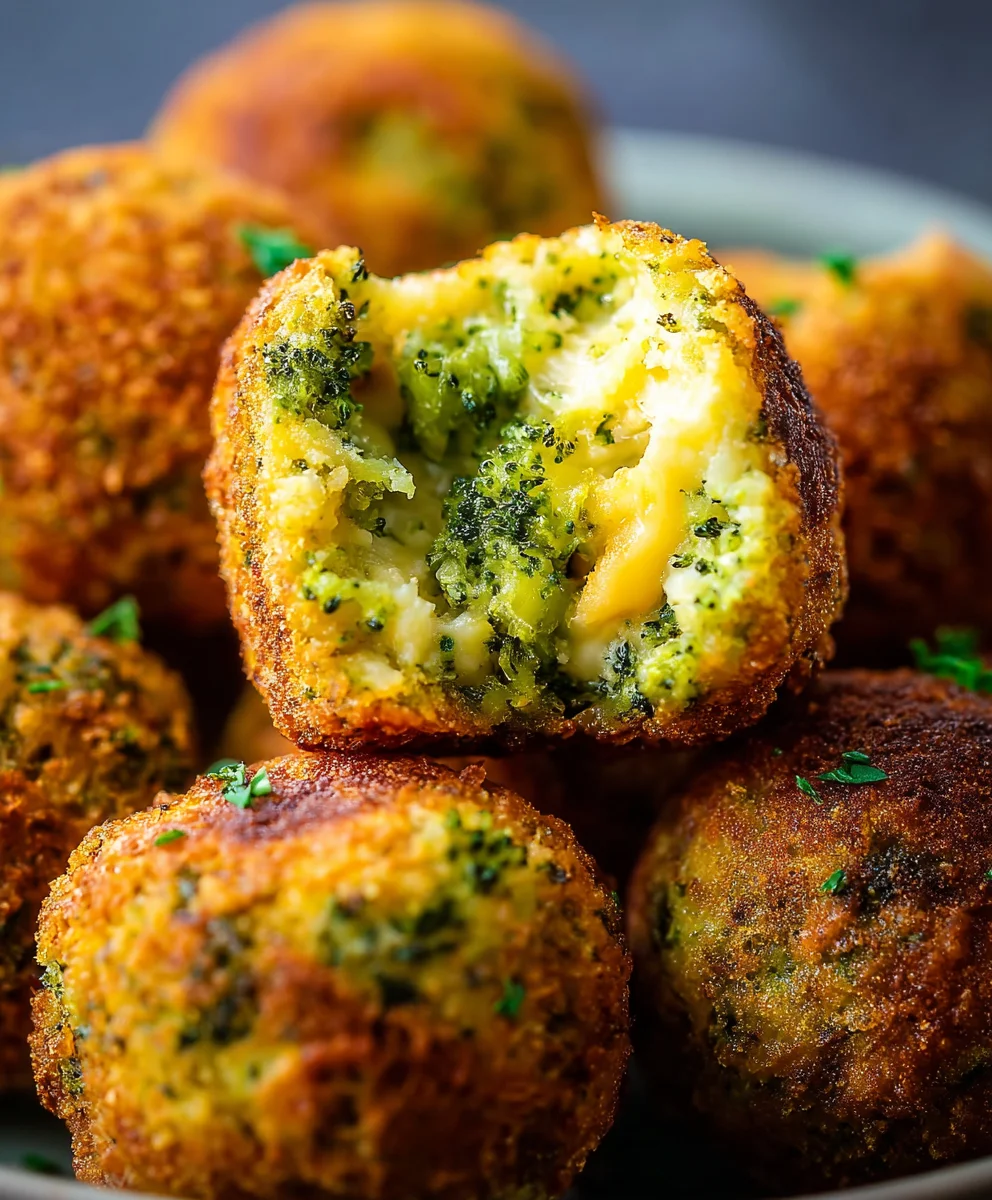 Easy Broccoli Cheese Balls Recipe- Delicious Appetizer
