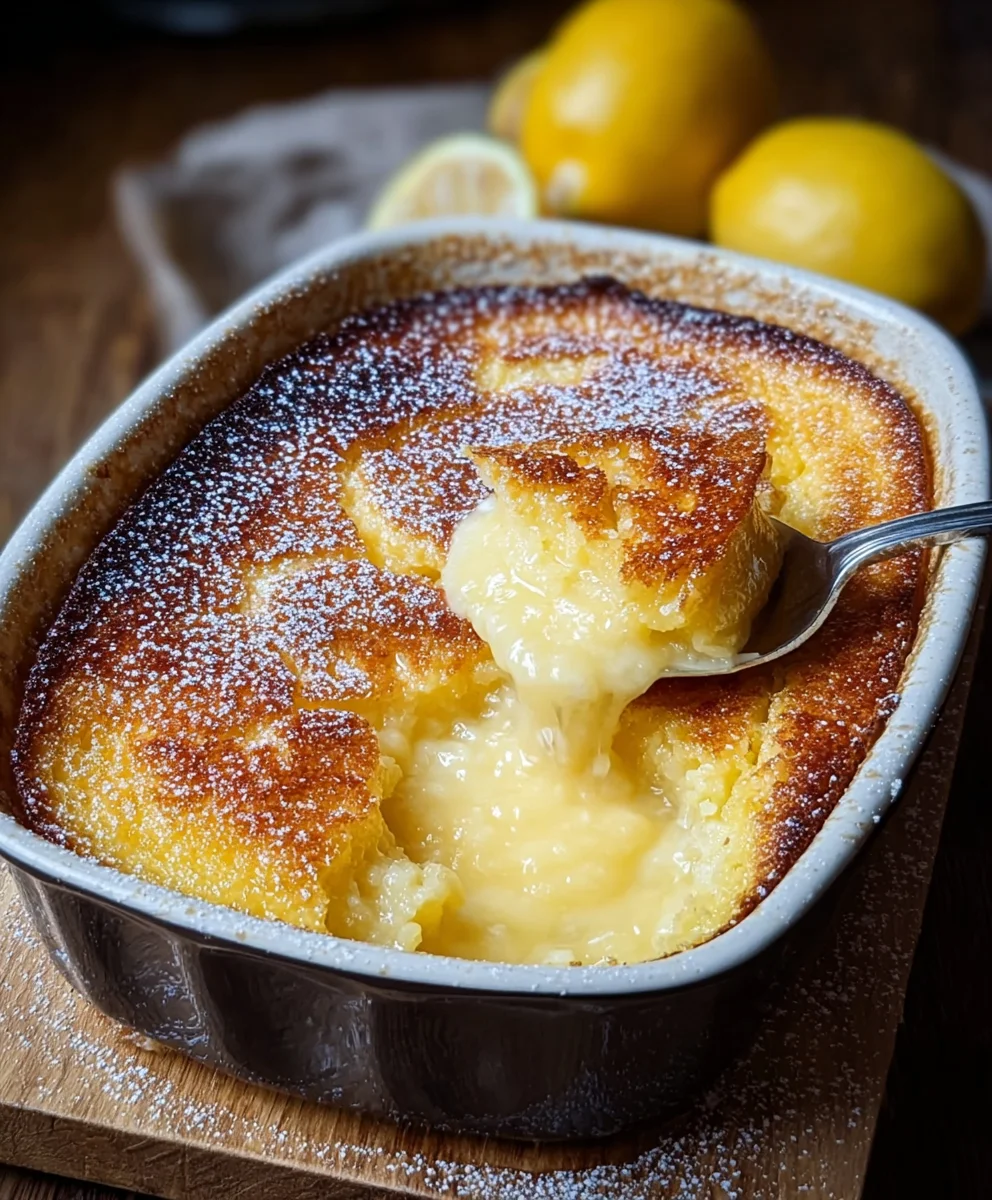 Jamie Oliver Self-Saucing Lemon Pudding Perfection