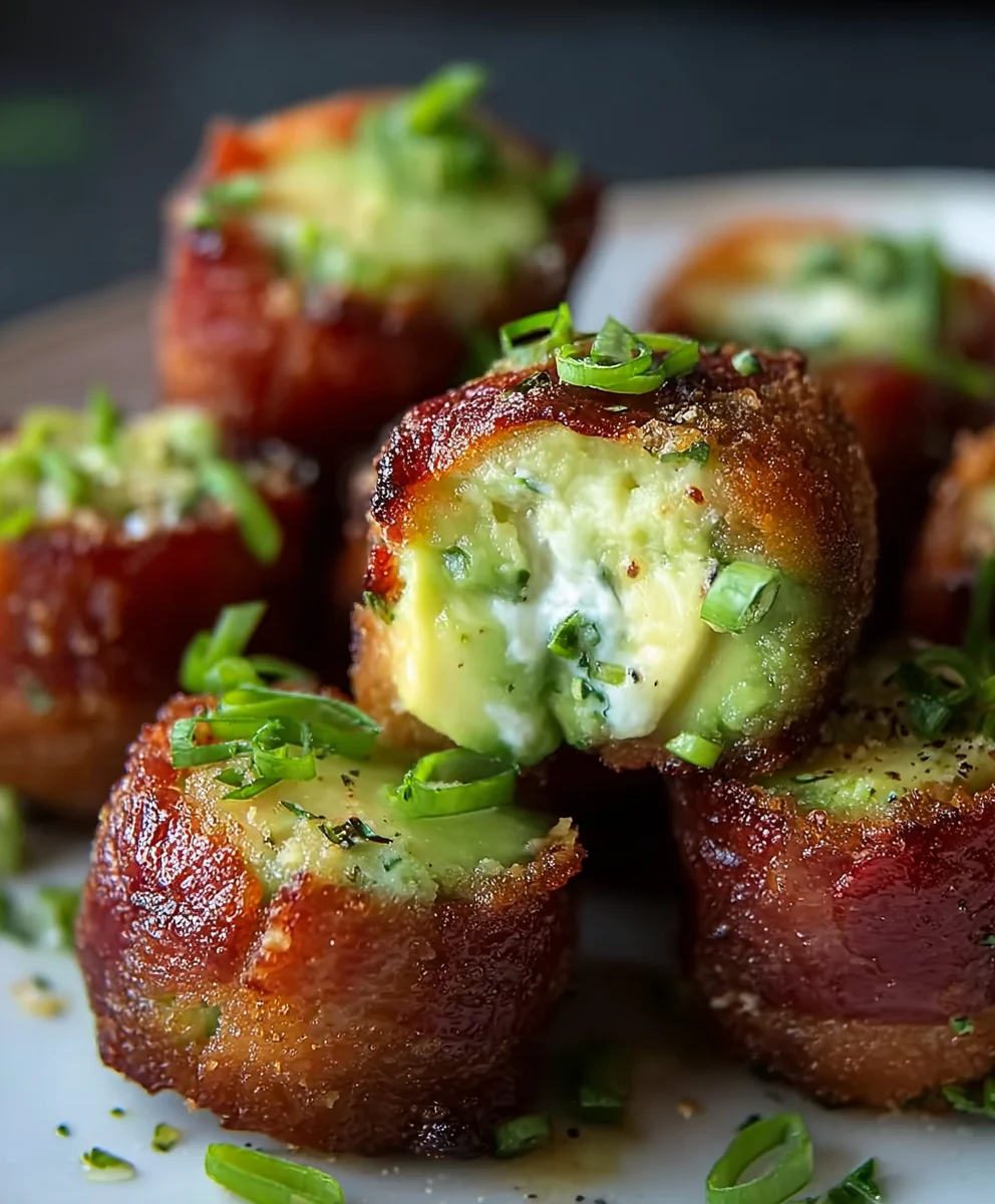 Avocado Beef Bacon Bites - Easy Low-Carb Snack