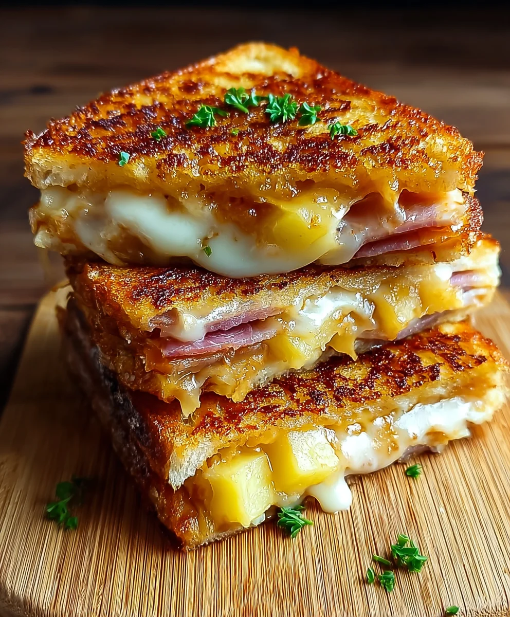 Hash Brown Hawaiian Toastie Recipe - Taste of Paradise