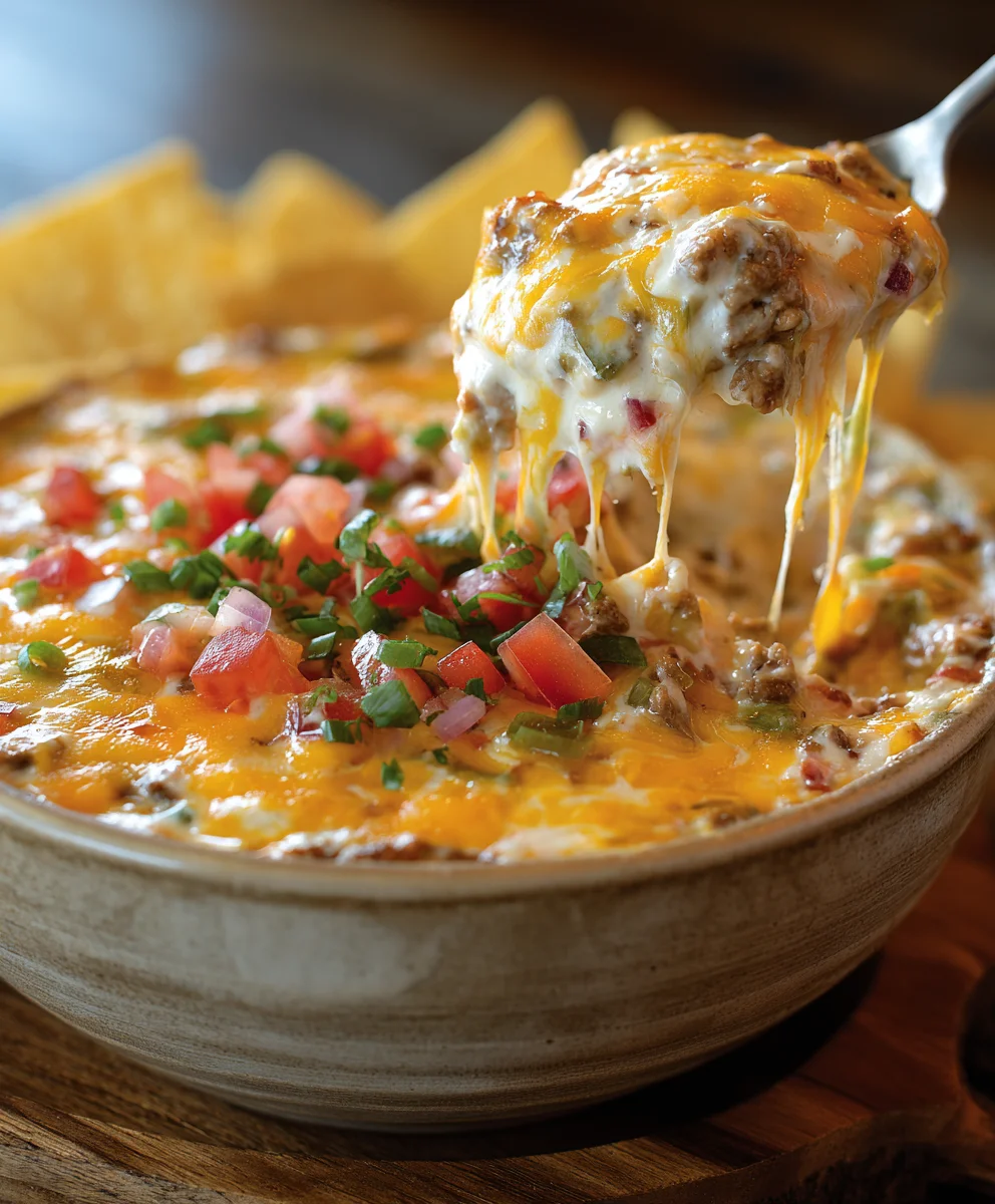 Texas Trash Dip-Gooey Cheesy Party Favorite