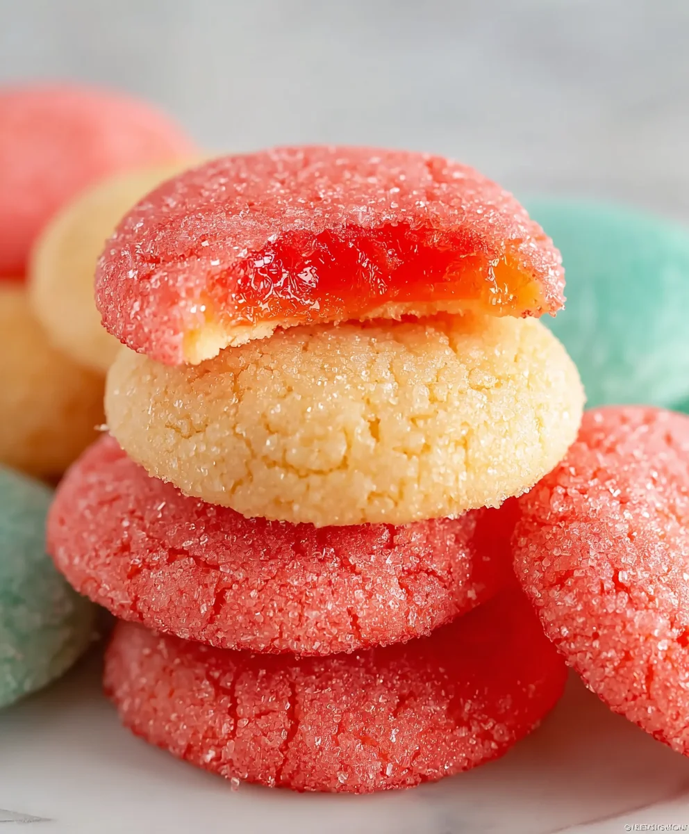 Fruity Jello Cookies - Easy & Delicious Homemade Treats